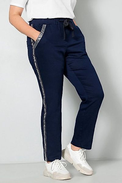 MIAMODA Leggings Hose Slim Fit edler Seitenstreifen Elastikbund günstig online kaufen