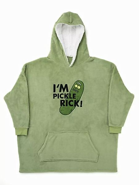 United Labels® Kapuzenpullover Rick and Morty Oversize Cozy Hoodie Pickle R günstig online kaufen