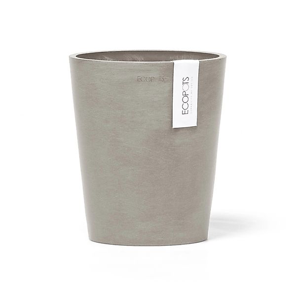 Ecopots Pflanztopf Morinda Braungrau 17 cm x 19,2 cm günstig online kaufen