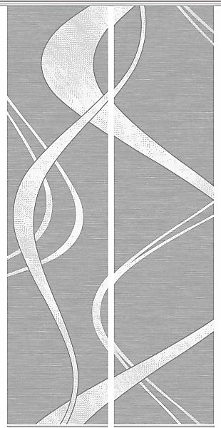 Vision S Schiebegardine "TIBANO 2er SET" Paneelwagen 2 Stk. tlg. Bambus-Opt günstig online kaufen