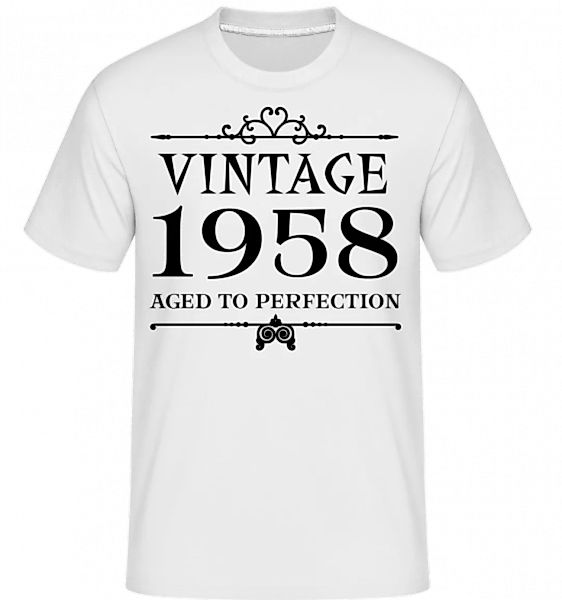 Vintage 1958 Perfection · Shirtinator Männer T-Shirt günstig online kaufen