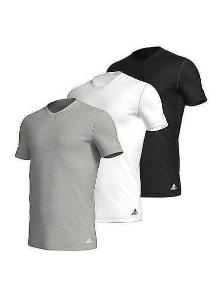 adidas Sportswear T-Shirt V-NECK (3-tlg) unterziehshirt unterhemd kurzarm günstig online kaufen