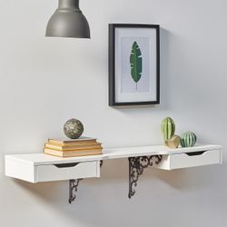 relaxdays Wandregalhalter Antike Regalwinkel im 4er günstig online kaufen