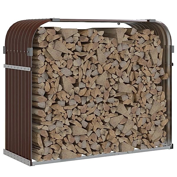 vidaXL Kaminholzregal Kaminholzunterstand Braun 120x45x100 cm günstig online kaufen