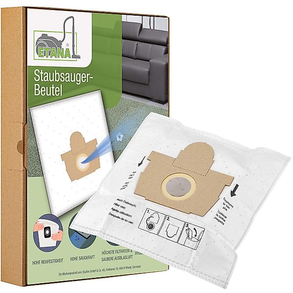 Etana 30x Staubsaugerbeutel Kompatibel Mit Rowenta RO 4100 bis 4199 Artec 2 günstig online kaufen
