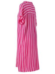 YC Fashion & Style Longbluse Hemdblusenkleid günstig online kaufen