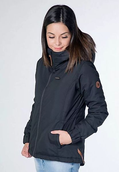 Alife & Kickin Winterjacke NAOMICA BLACK CS Jacket WOMEN mit Kapuze und Ste günstig online kaufen