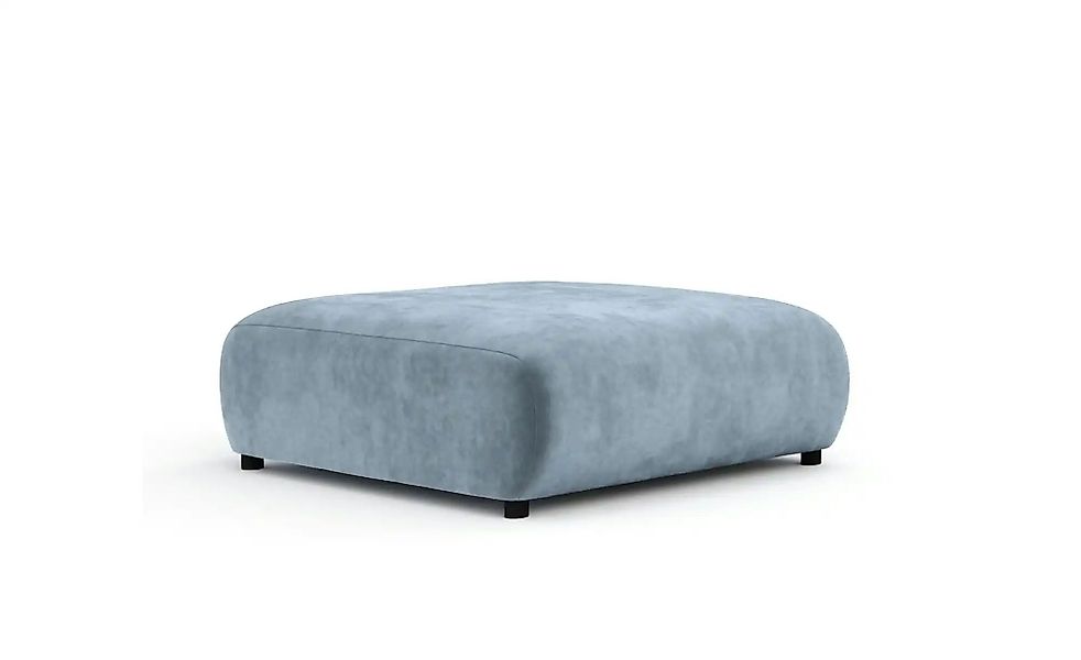 Hocker  Zanzibar ¦ blau ¦ Maße (cm): B: 110 H: 42 Polstermöbel > Hocker - H günstig online kaufen