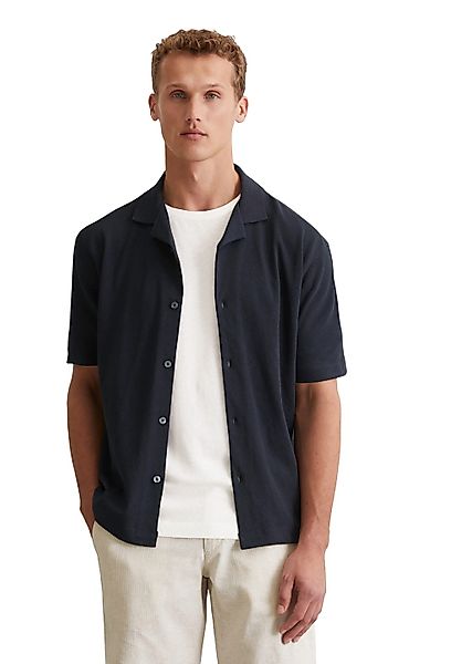 Marc OPolo Poloshirt "aus Bio-Baumwolle und Leinen" günstig online kaufen