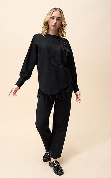 Passioni Strickhose Straight Fit mit Tunnelzug günstig online kaufen