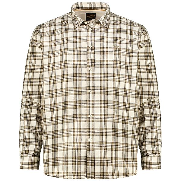 PME LEGEND Kariertes Flanellhemd Farbe weiß Größe: 4XL günstig online kaufen