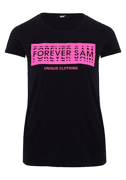 Uncle Sam Print-Shirt mit Effekt-Schriftzug günstig online kaufen