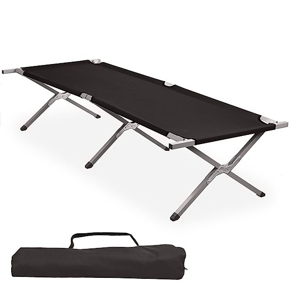 CampFeuer Gartenliege XXL Feldbett mit Tragetasche, günstig online kaufen