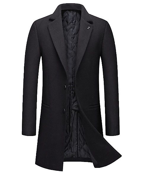 Allthemen Kurzmantel Herren Wollmix Mantel mit günstig online kaufen