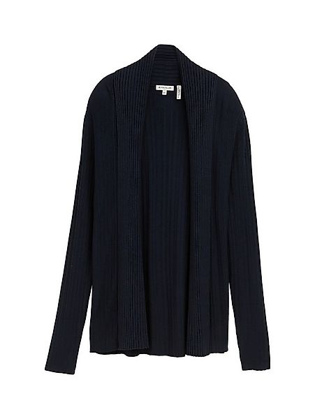 TOM TAILOR Strickjacke Cardigan mit Schalkragen günstig online kaufen