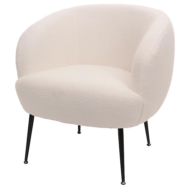 MCW Loungesessel Lounge-Sessel MCW-O37, Moderner Bouclé-Stoffbezug günstig online kaufen