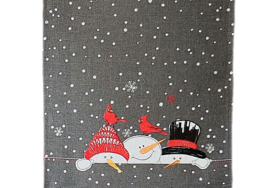 texpot Tischdecke Tischläufer Stickerei Kantengucker Winter günstig online kaufen