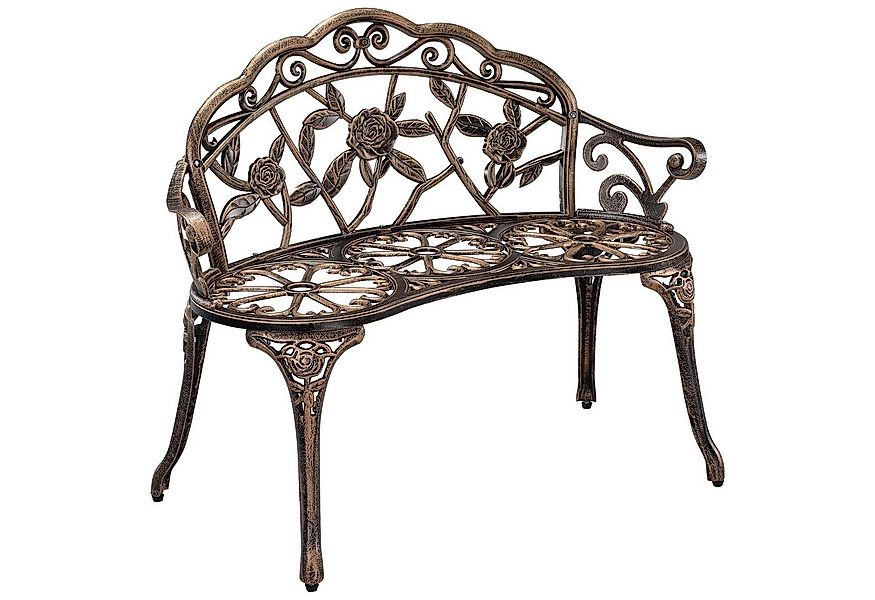 casa.pro Gartenbank, »Monfalcone« Eisenbank 99x54x78cm Gusseisen Bronzenfar günstig online kaufen