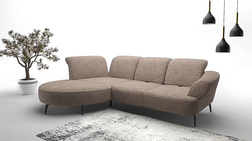 sit&more Ecksofa »Dance, L-Form, inkl. Sitztiefenverstellung« inkl. Click&S günstig online kaufen