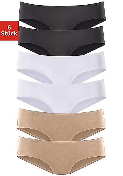 vivance active Hipster (6er-Pack) aus weicher günstig online kaufen