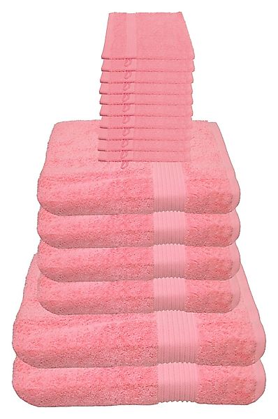 Julie Julsen Handtücher 16-Handtücher-Rosa, Baumwolle (16-St) günstig online kaufen