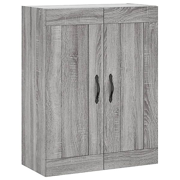 vidaXL Wandschrank Grau Sonoma 69,5x34x90 cm Holzwerkstoff 830378 günstig online kaufen