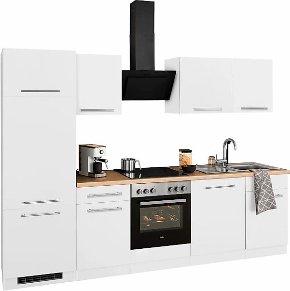 wiho Küchen Küchenzeile "Unna" mit E-Geräten, Breite 280 cm günstig online kaufen
