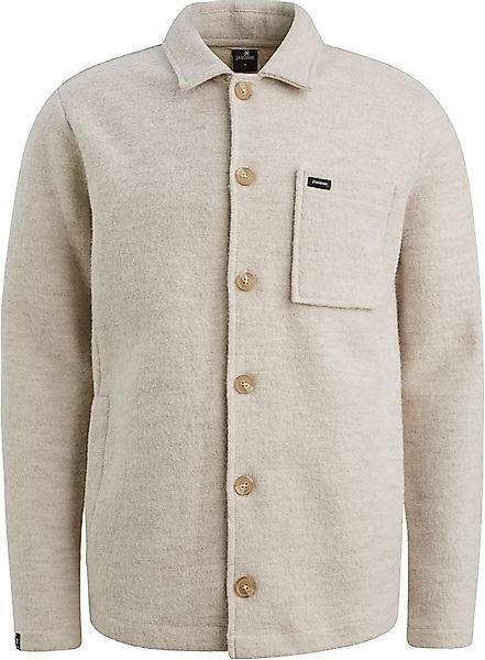 Vanguard Strickjacke Boiled Wool Blend Beige - Größe XL günstig online kaufen