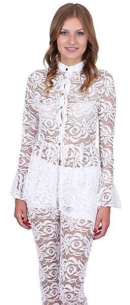 Sarcia.eu Blusentop John Zack Weiße Bluse günstig online kaufen