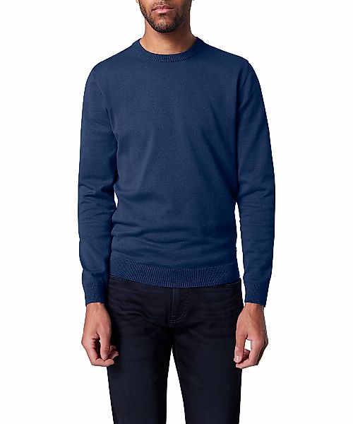 Pierre Cardin Rundhalspullover "Strick RH", mit Rippbündchen günstig online kaufen
