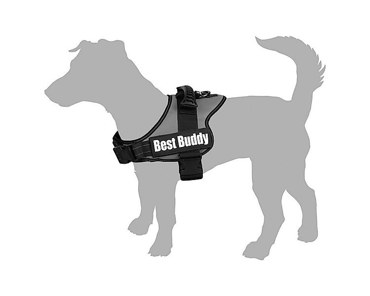 Flamingo Hunde-Geschirr Geschirr Best Buddy Pluto neongrün günstig online kaufen