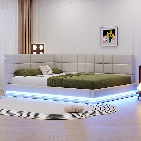 Flieks Polsterbett, Leinen Daybett Tagesbett Schlafsofa günstig online kaufen