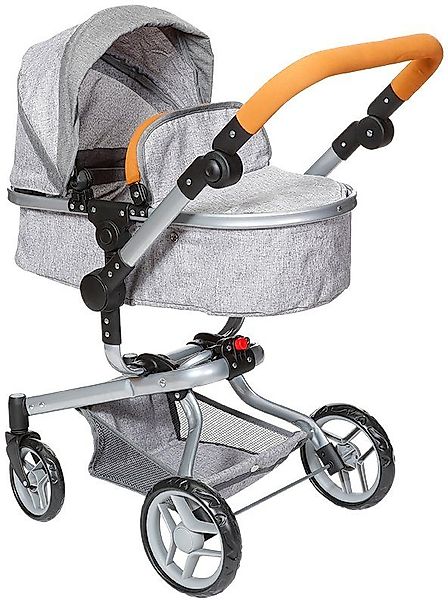 Knorrtoys® Kombi-Puppenwagen Boonk - Stone Brown günstig online kaufen