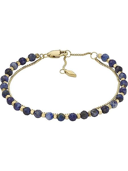 Fossil Armband Fossil Damen-Armband Edelstahl Farbstein, JEWELRY günstig online kaufen