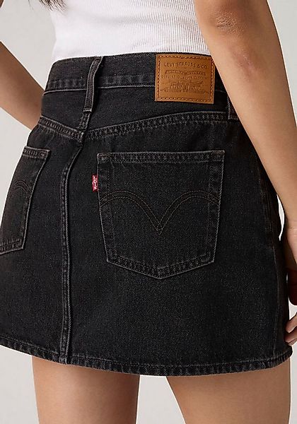 Levi's® Jeansrock ICON SKIRT mit Used-Effekten und ausgefransten Kanten günstig online kaufen