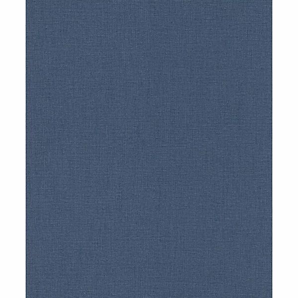 Rasch Vliestapete Florentine III 484762 Uni Dunkelblau 10,05x0,53m günstig online kaufen