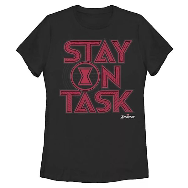 Marvel - Black Widow Stay On Task - Frauen T-Shirt günstig online kaufen