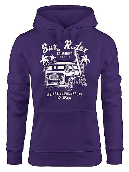 MoonWorks Hoodie Hoodie Damen Bus Surfing Retro Sweatshirt Kapuzenpullover günstig online kaufen