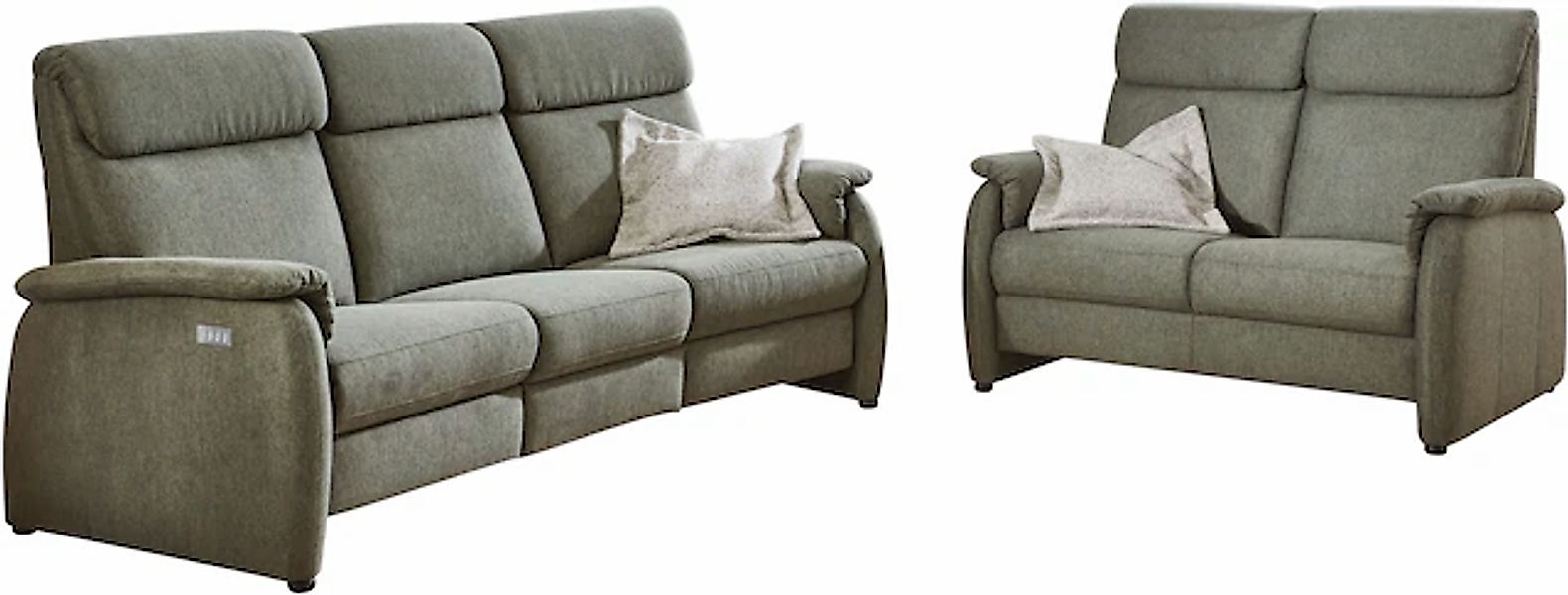 Home affaire Polstergarnitur »Turin, 2,5- & 3-Sitzer mit elektrischer Relax günstig online kaufen