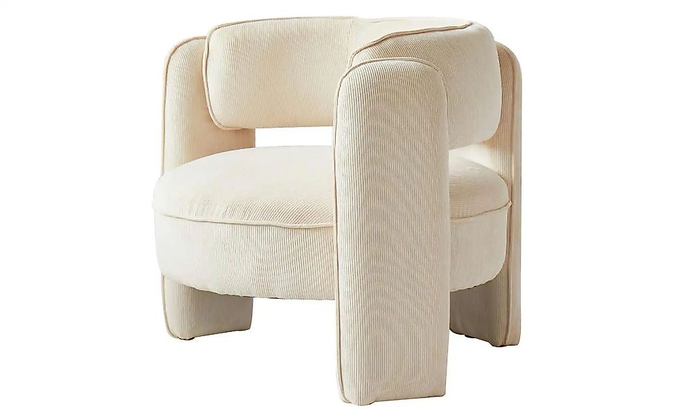 Sessel  Bangui ¦ beige ¦ Maße (cm): B: 85 H: 71 Polstermöbel > Sessel > Pol günstig online kaufen
