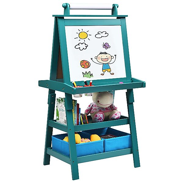 COSTWAY Standtafel Kinder Staffelei, doppelseitig, mit günstig online kaufen