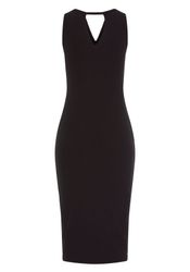 Buffalo Midikleid aus weicher Rippware mit Cut-Out am Ausschnitt, Sommerkle günstig online kaufen