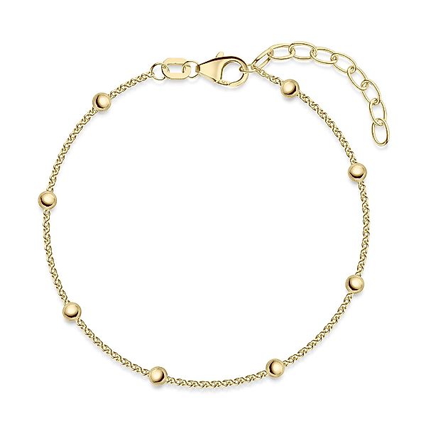 Materia Armband Kugelarmband vergoldet SA-88-Gold, 925 günstig online kaufen