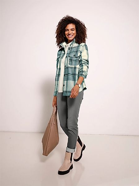 Casual Looks Fleeceshirt "Fleece-Bluse" 1 günstig online kaufen