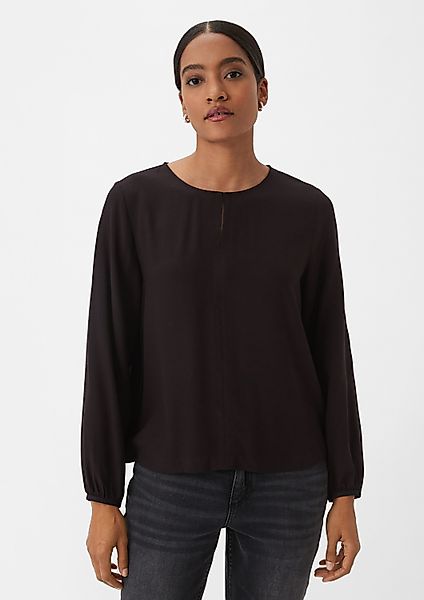 comma Langarmbluse Bluse Langarmbluse aus Viskose günstig online kaufen