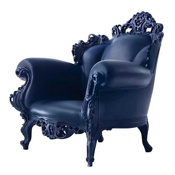 Magis - Proust Outdoor-Sessel - dunkelblau/BxHxT 104x105x90cm günstig online kaufen
