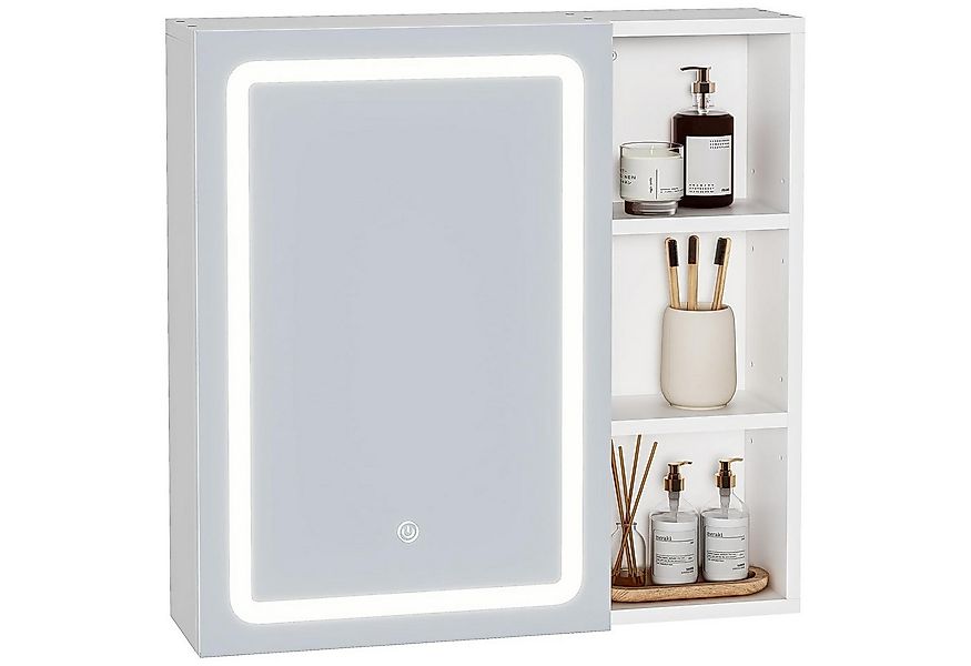 MSMASK Badezimmerspiegelschrank LED-Spiegelschrank verstellbare Beleuchtung günstig online kaufen