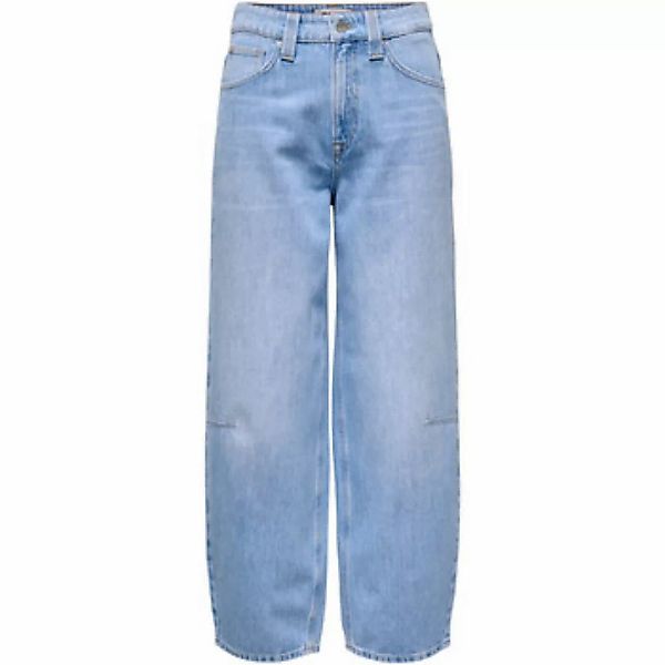 Only  Straight Leg Jeans ONLFRANKIE HW ANK BARREL DNM DOT007 15370765 günstig online kaufen