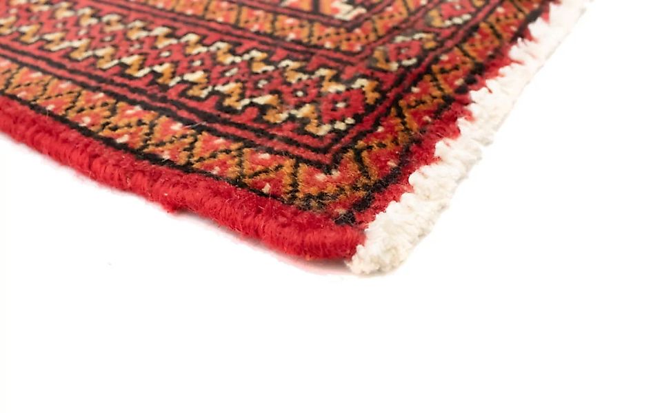morgenland Wollteppich »Turkaman Teppich handgeknüpft orange«, rechteckig günstig online kaufen