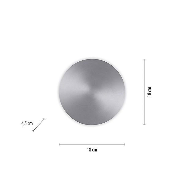 Paul Neuhaus Wandleuchte AKKU PUNTU, LED fest integriert, Warmweiß günstig online kaufen